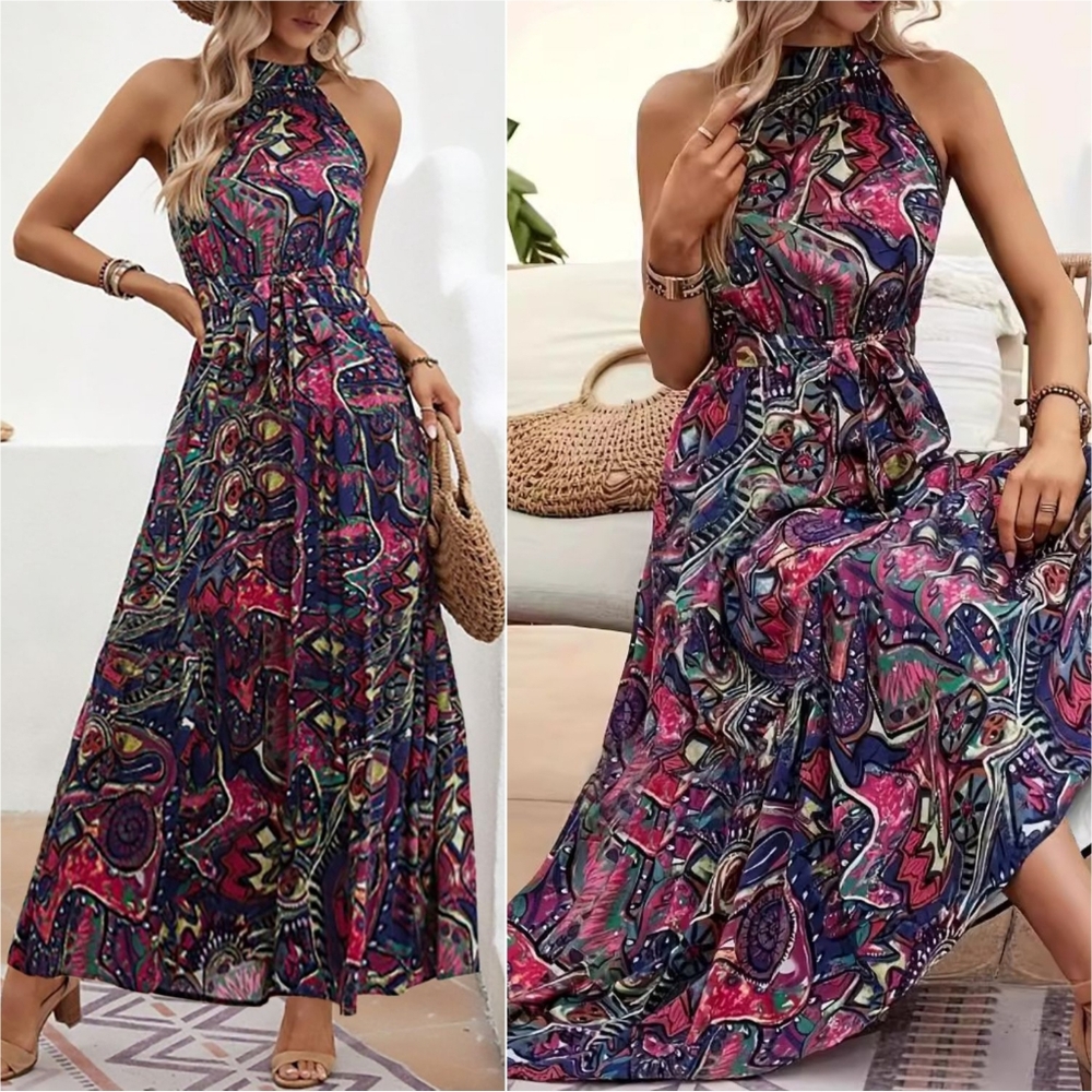 Halter Maxi Dress, NEW WITHOUT TAGS!!